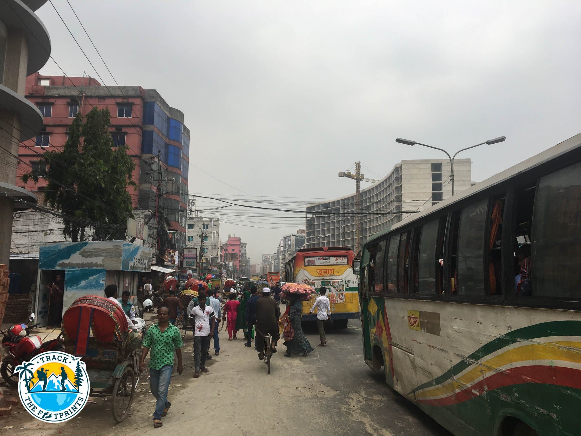 Walking in Dhaka, Bangladesh