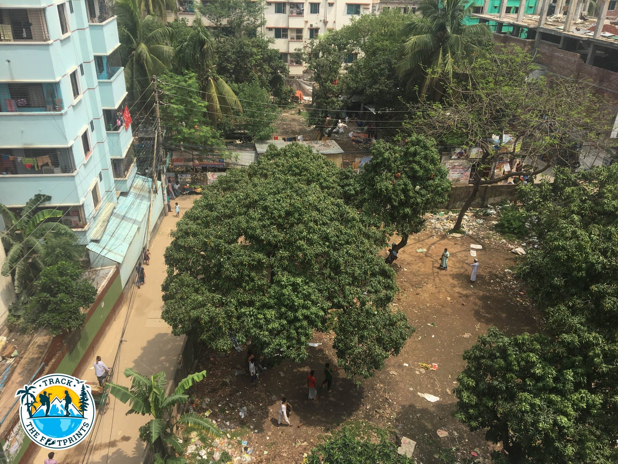 First view we had in Dhaka, Bangladesh