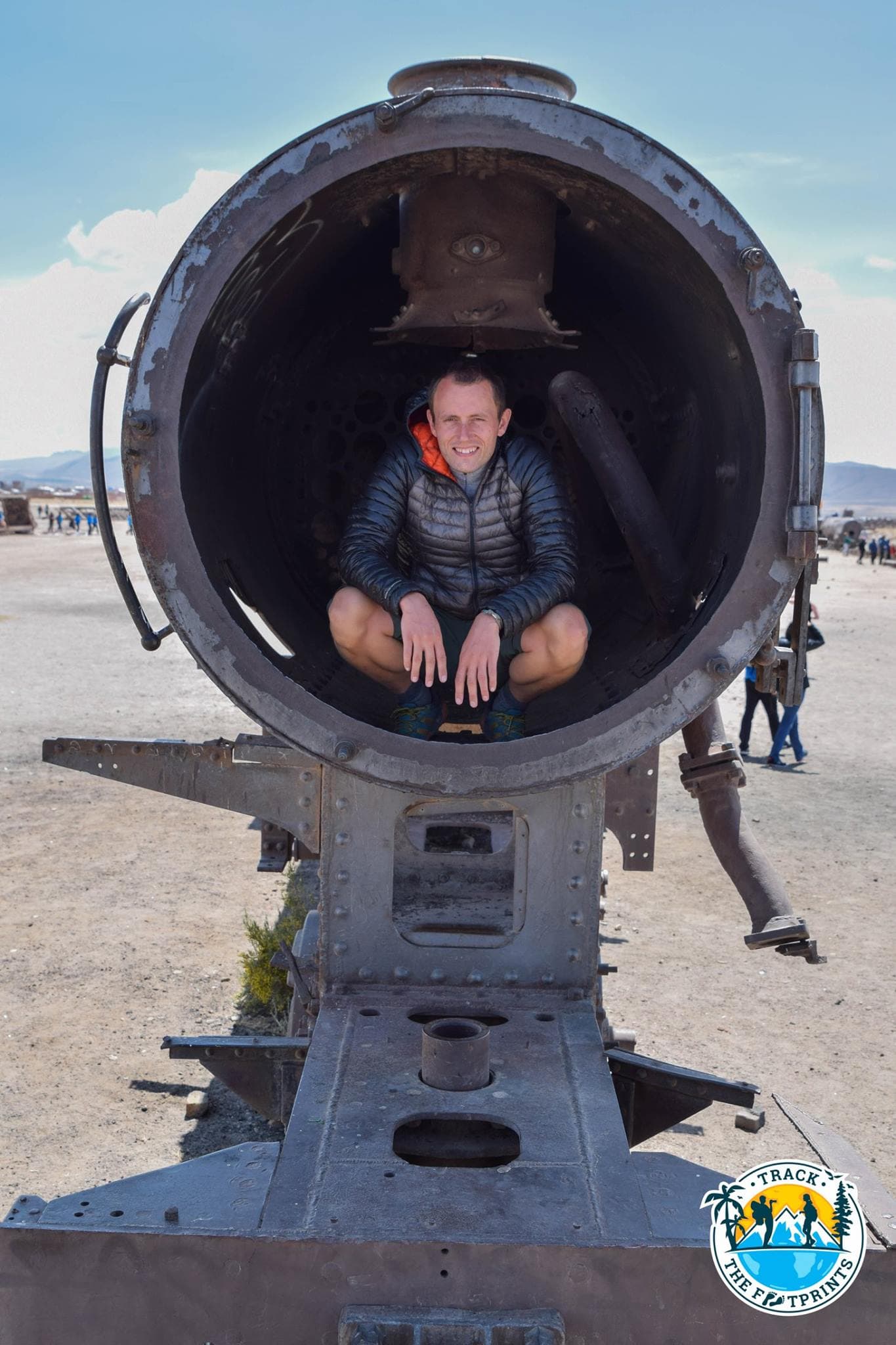 Trains graveyard of Uyuni
