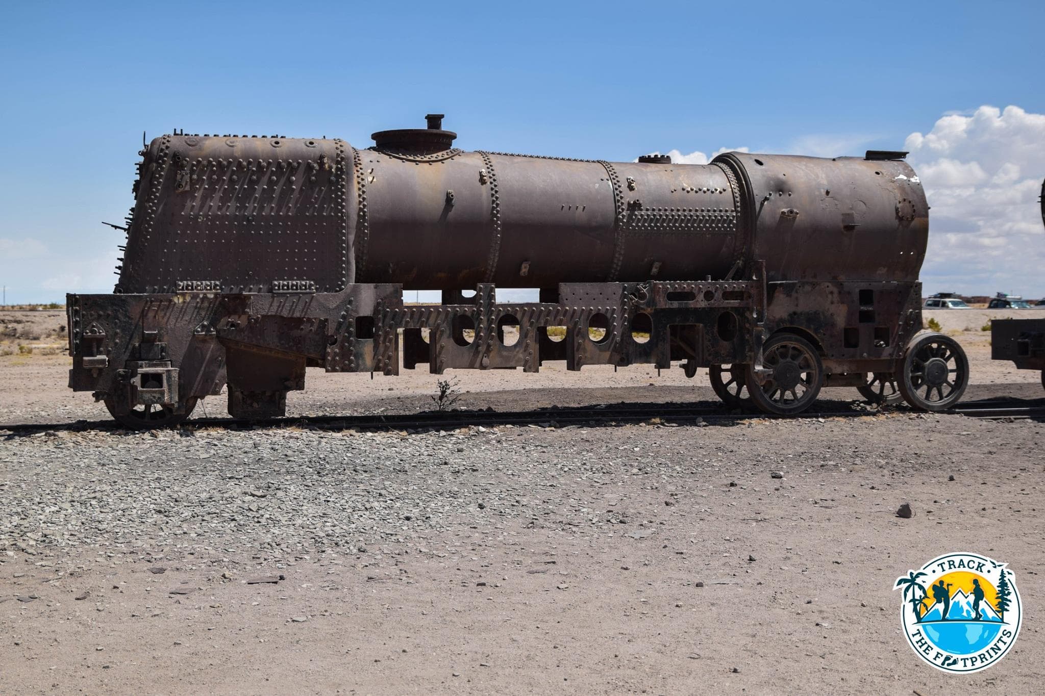 Trains graveyard of Uyuni