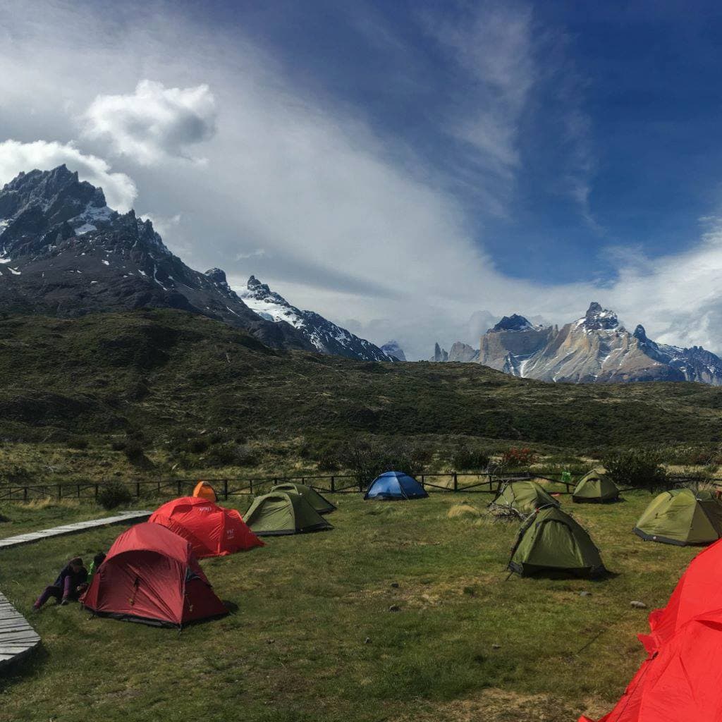 At the Paine Grande-Torres del Paine