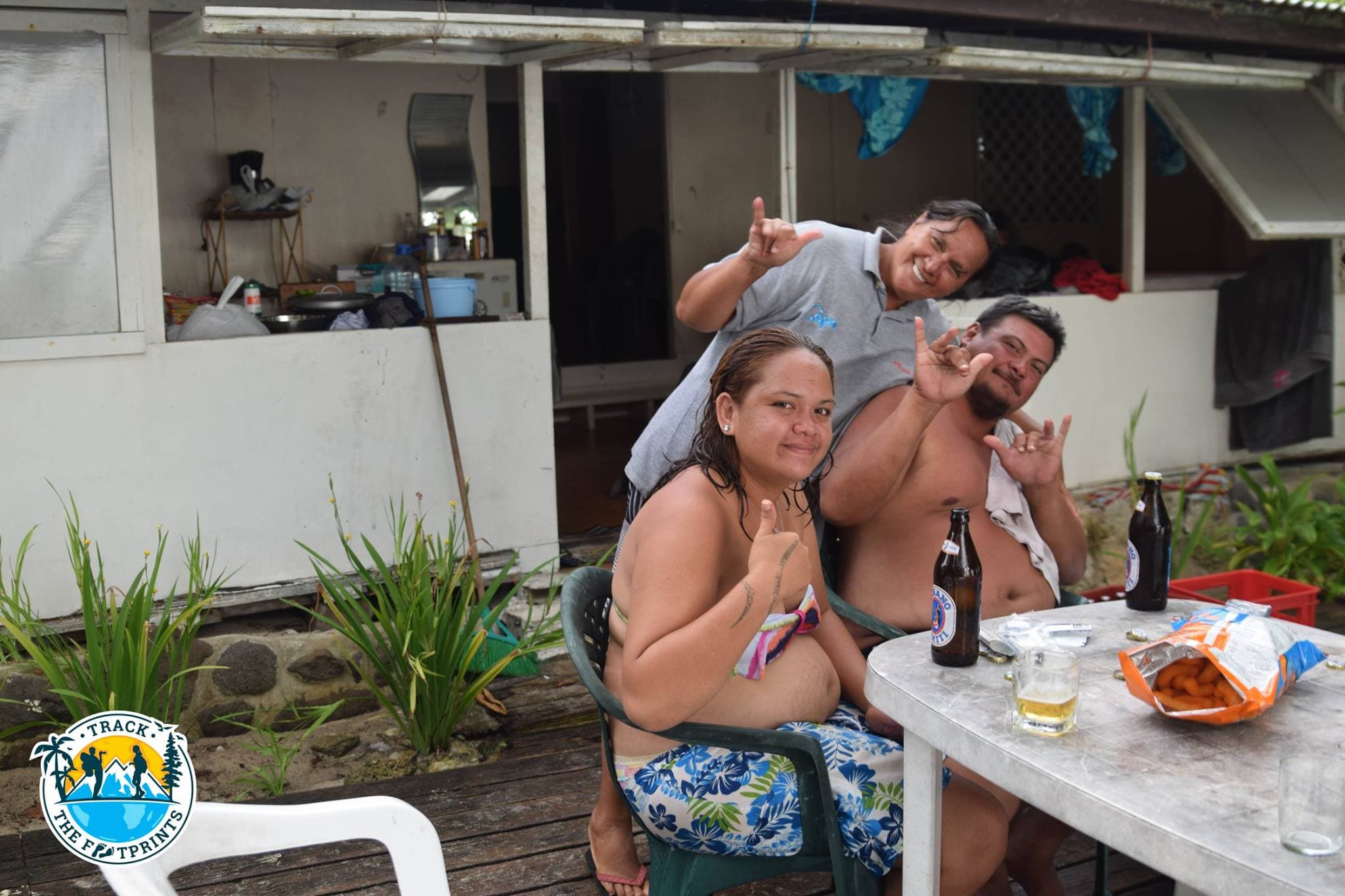 THE awesome family we met!