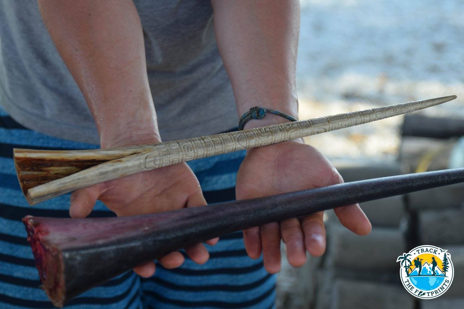 The "Swordfish" engraving after years of drying!