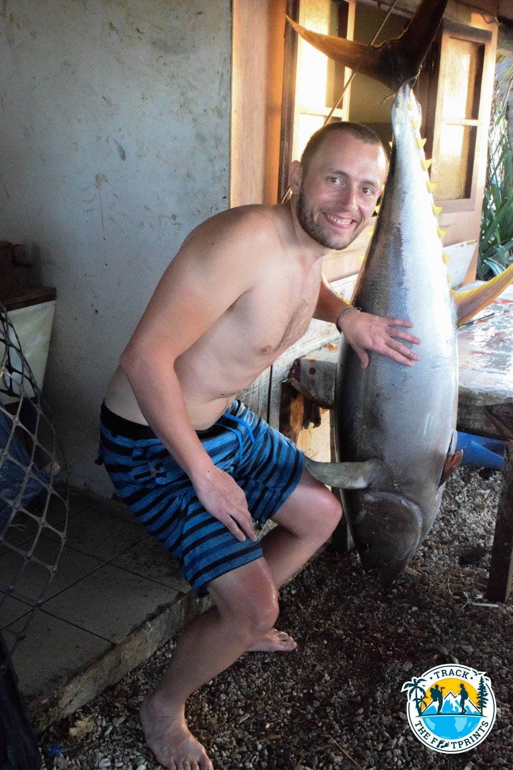 My first tuna, 60kg