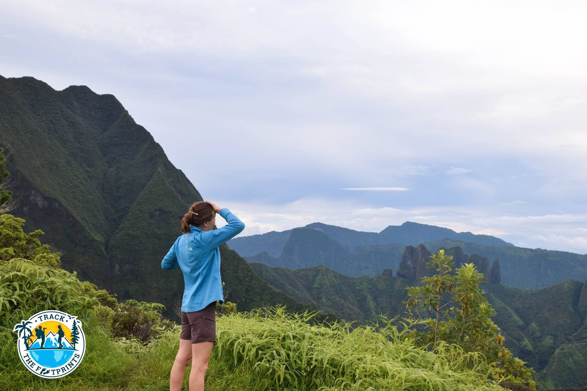 After a night in the middle of the Aorai trek around 1400m of altitude