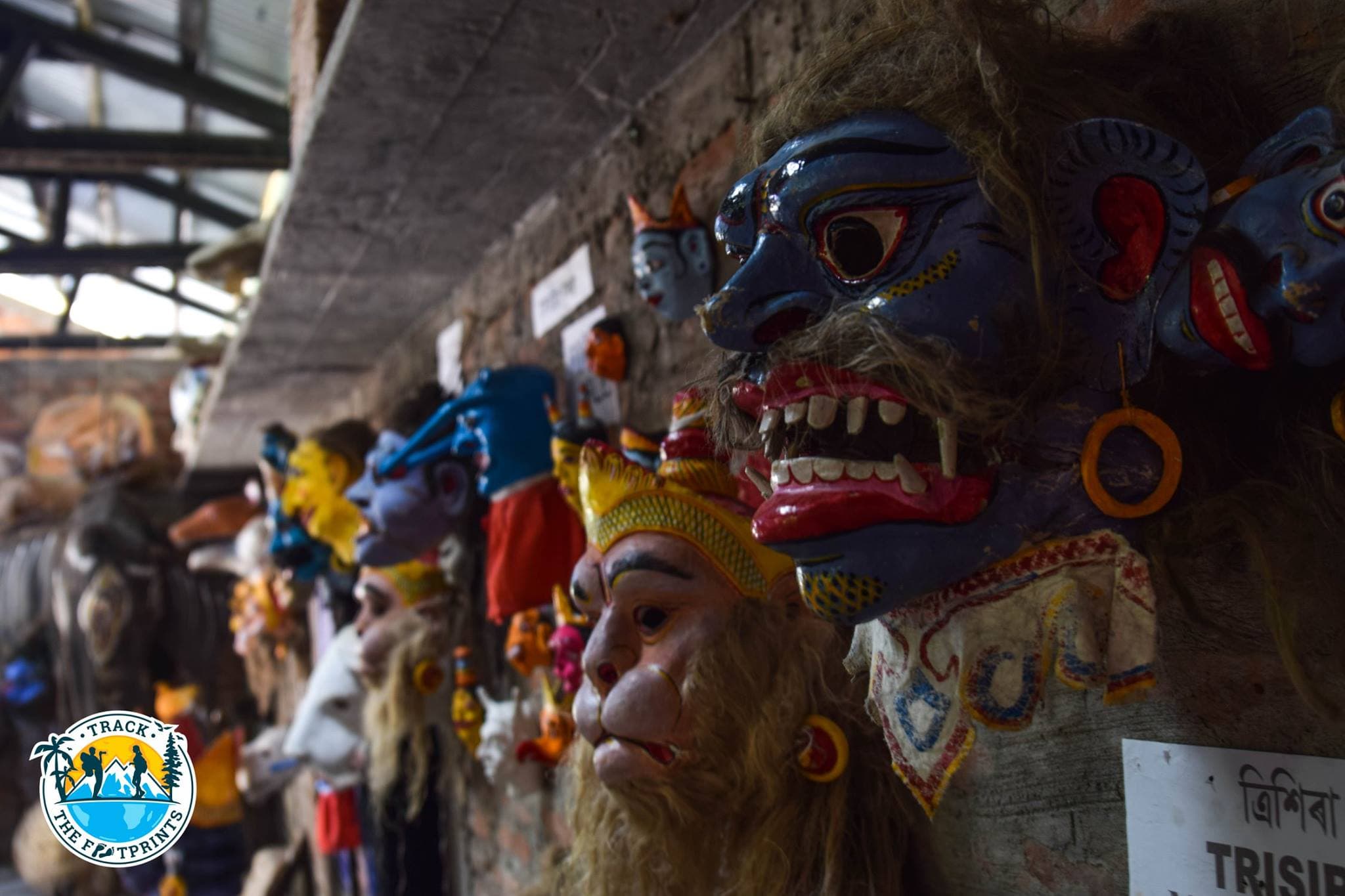 Mask making in Majuli, Assam, India