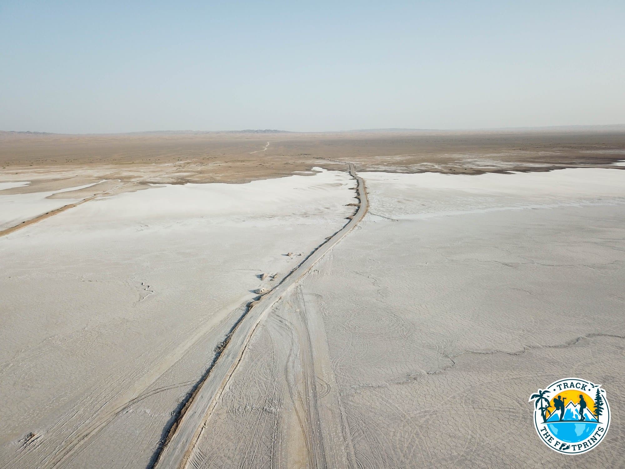 Salt Lake of Maranjab Desert