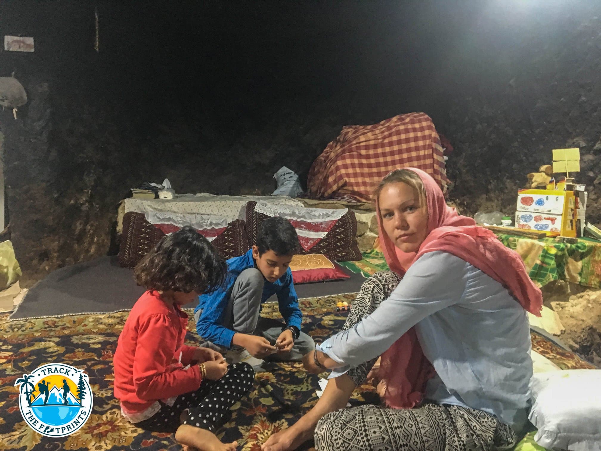 Augustina teaches how to do origamis!