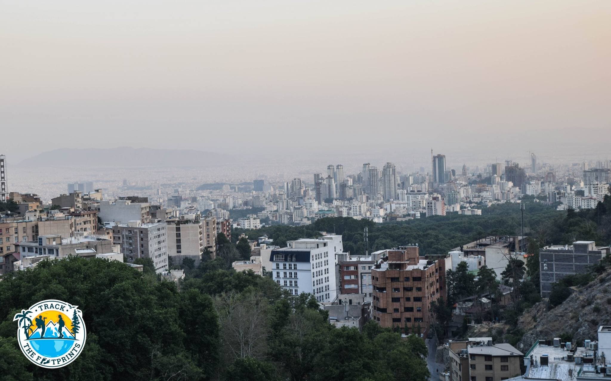 Tehran view from Darbang
