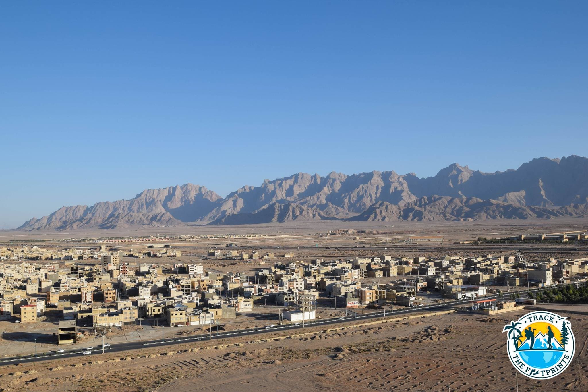 Towers of silence - View of Yazd!