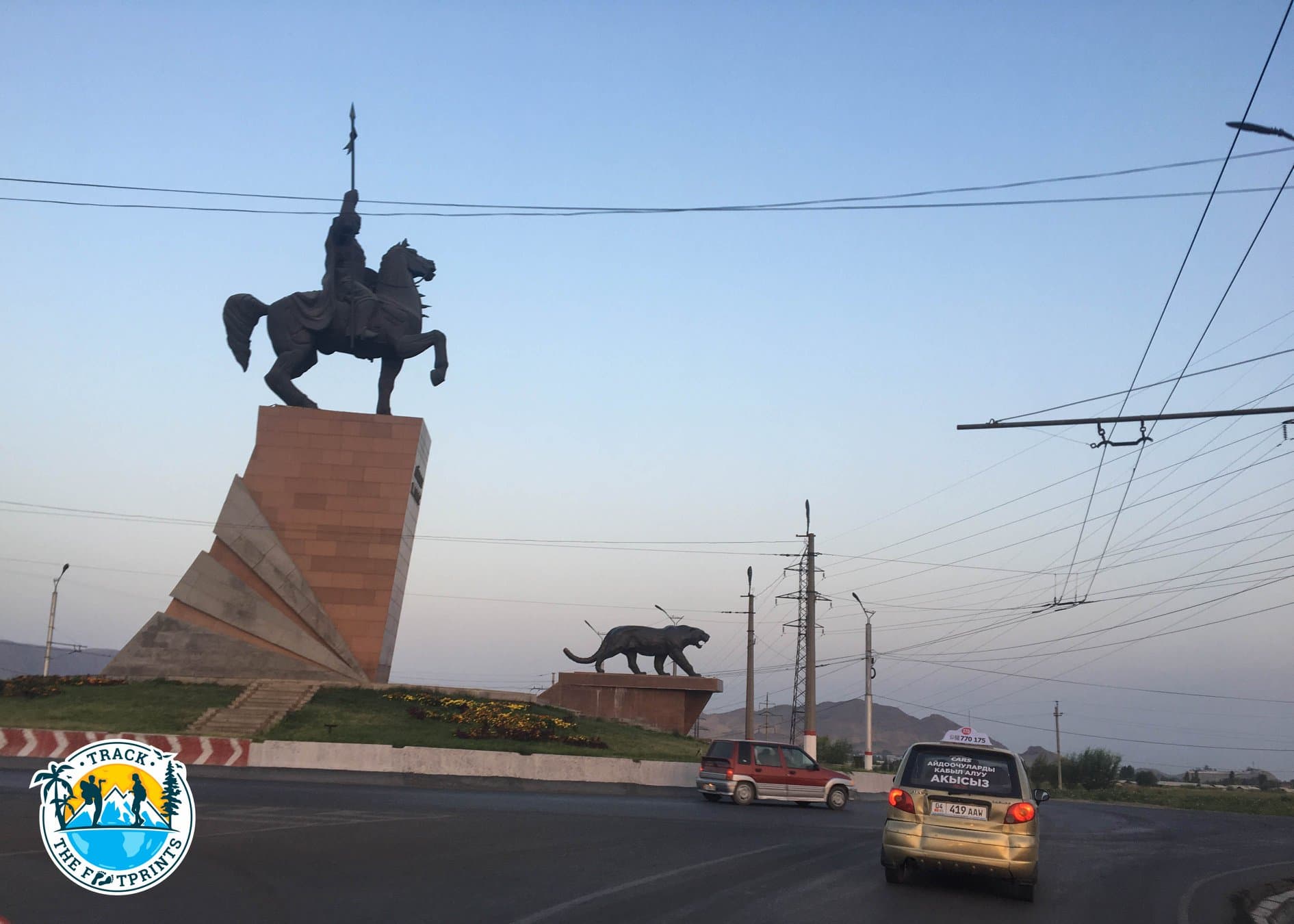 In Osh, Kyrgyzstan...