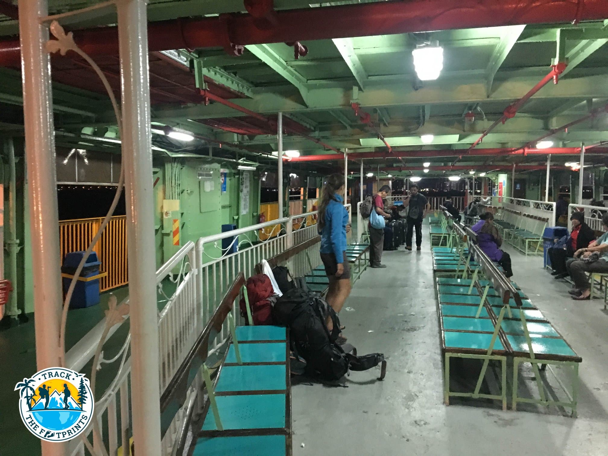 The ferry to go to Penang, Malaysia