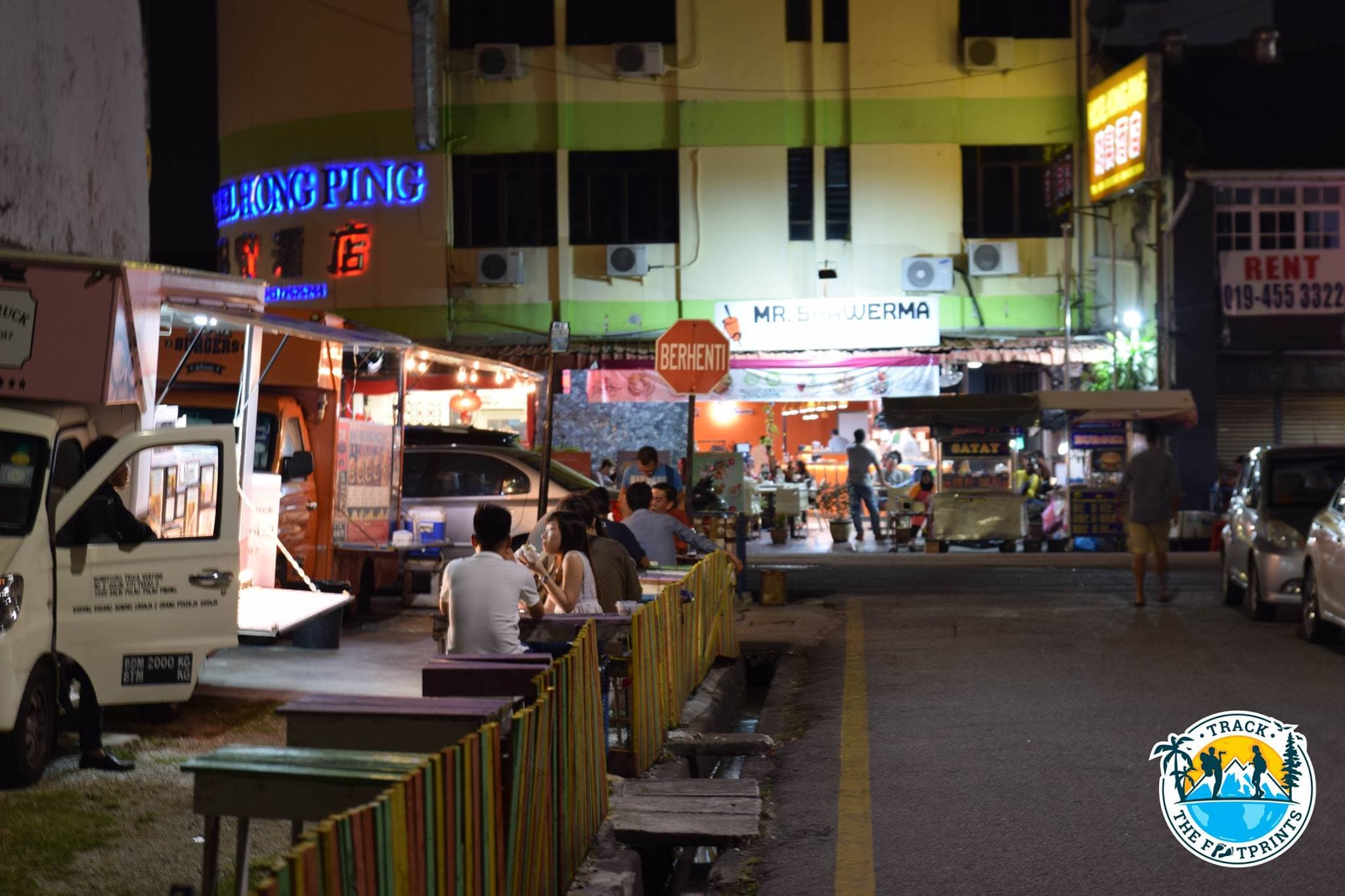 Street food in George Town, Malaysia