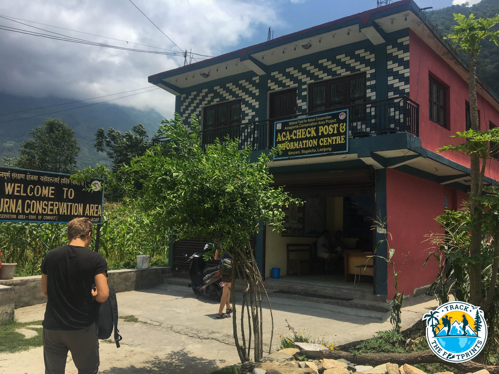 At least, for security reasons, you have to check-in a few times during the trek.