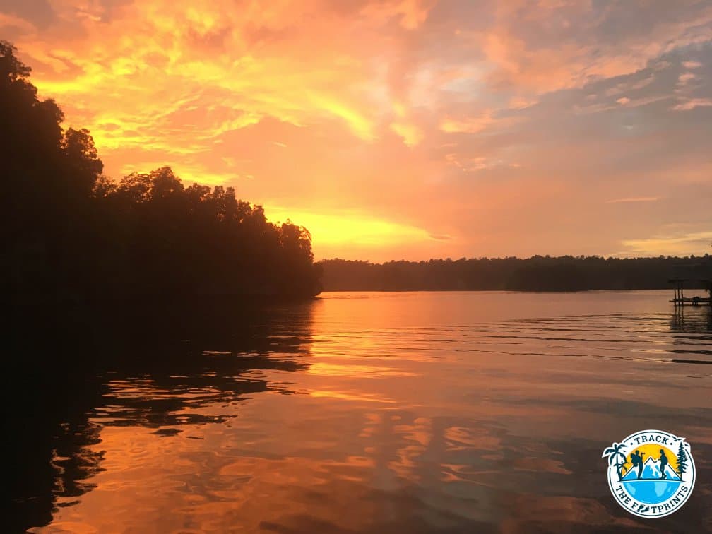 Crazy sunset in Raja Ampat Islands from Warikaf Homestay. No photoshop
