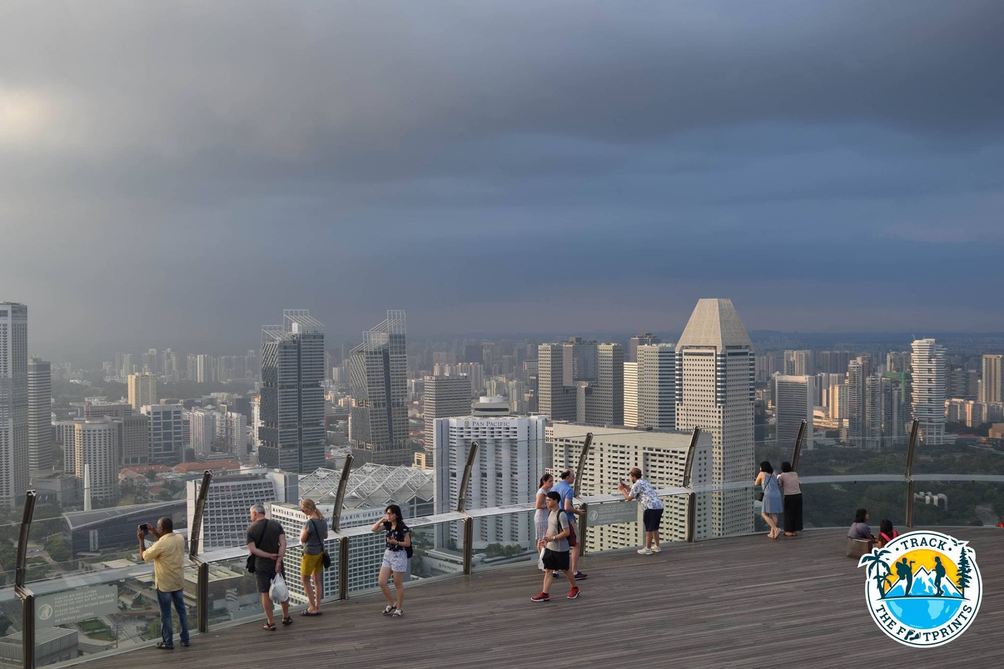 Marina Bay Sands rooftop!