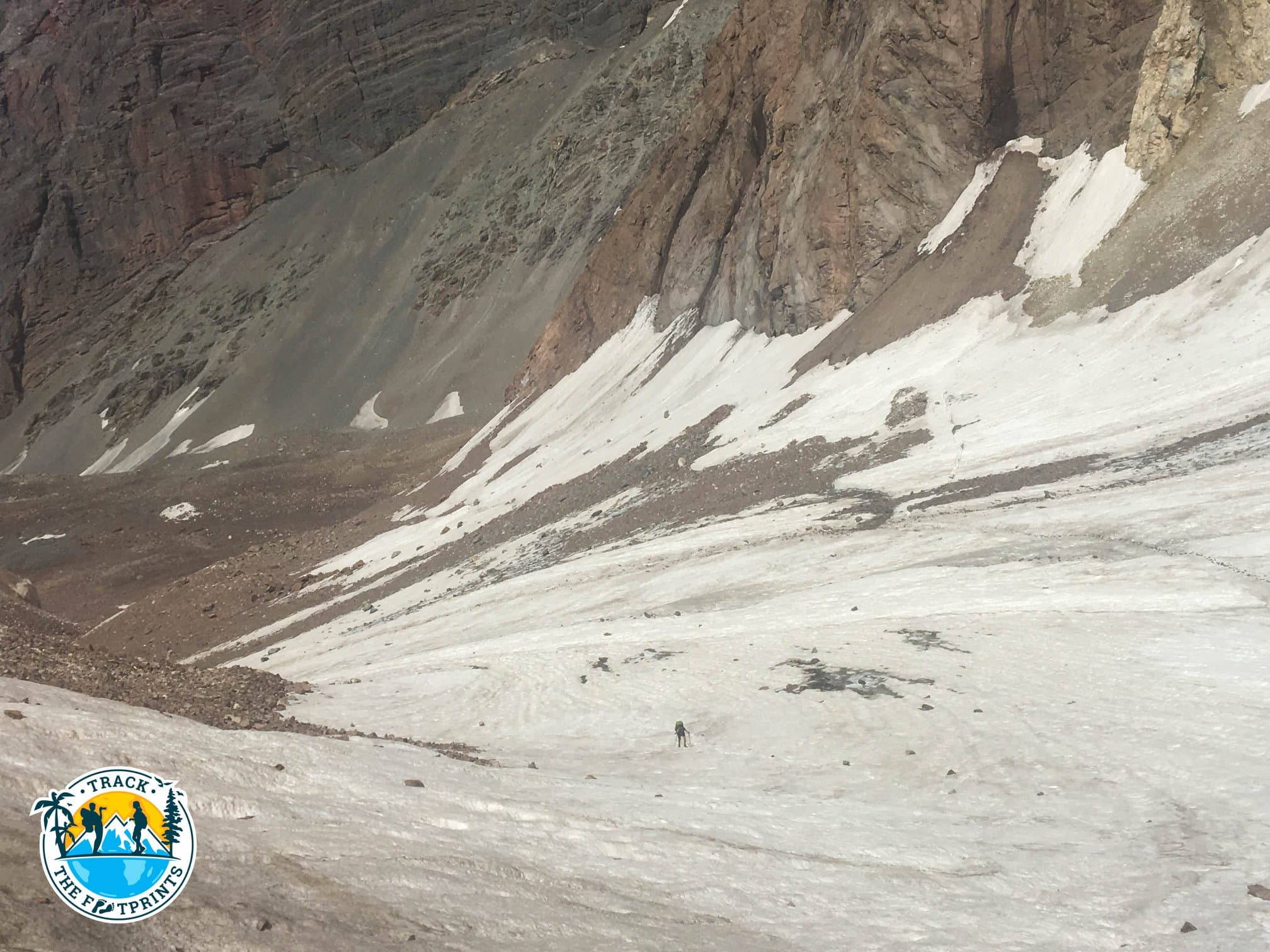 Almost reaching the end of the Kaznok Pass