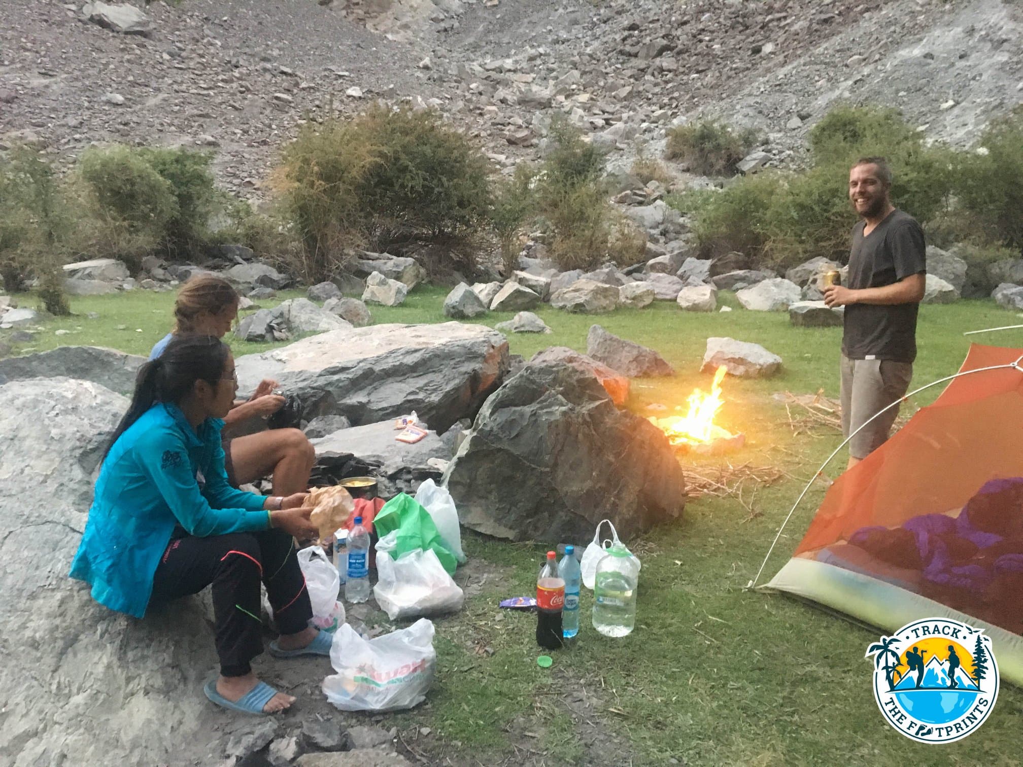 Second night in Pamir Highway