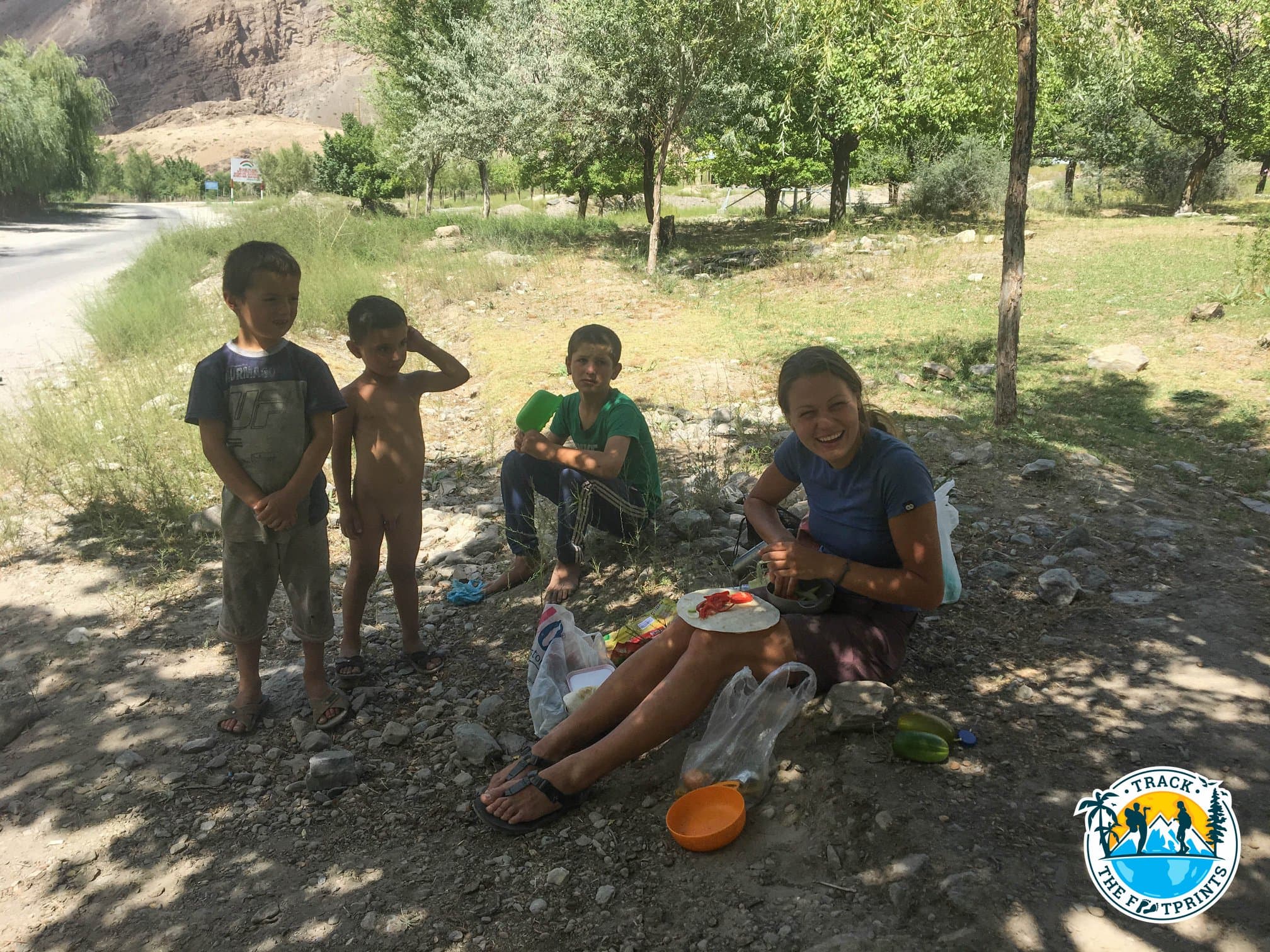 When we thought we were in a good place for lunch...