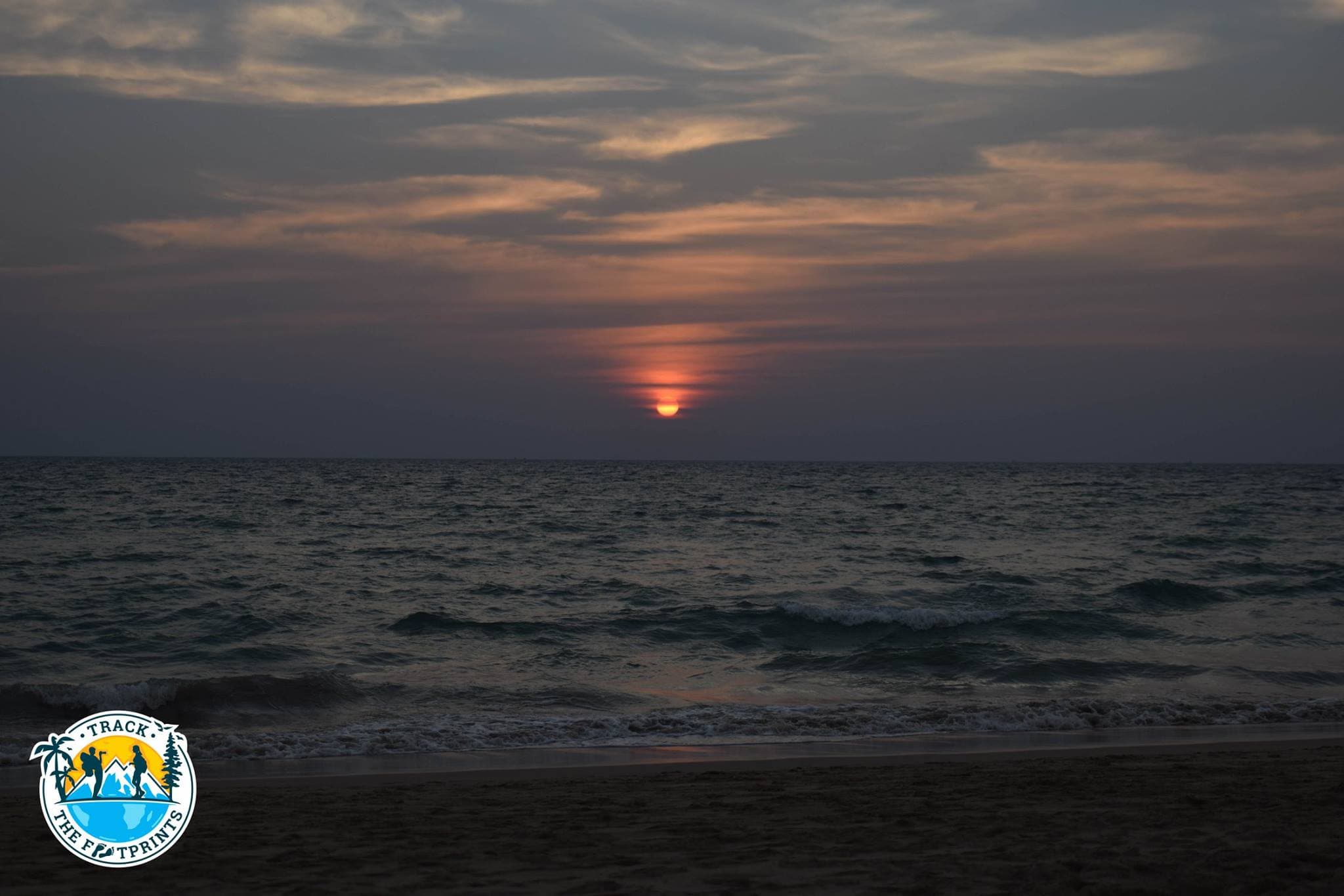 First sunset in Koh Lanta Island
