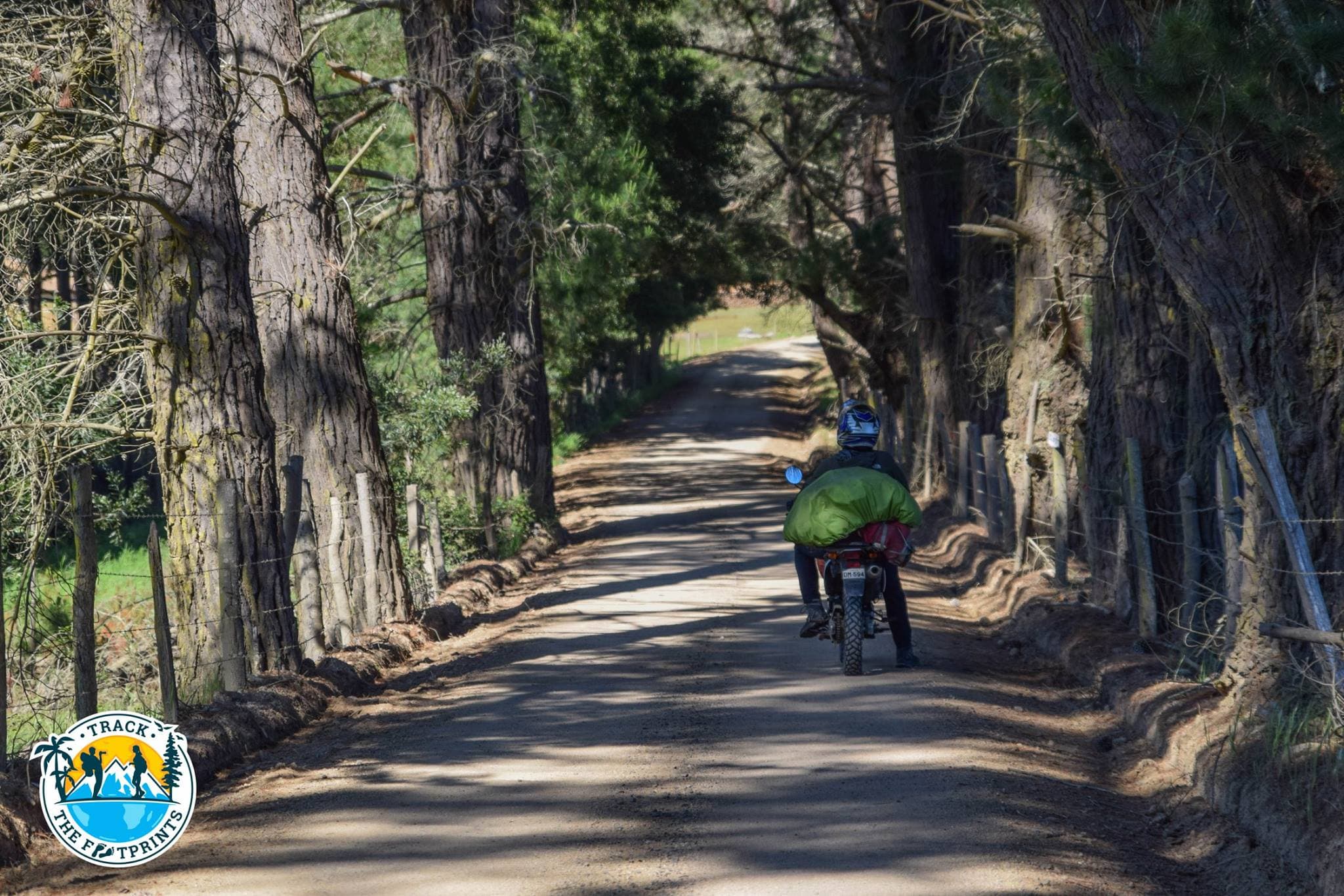 A typical road during our trip