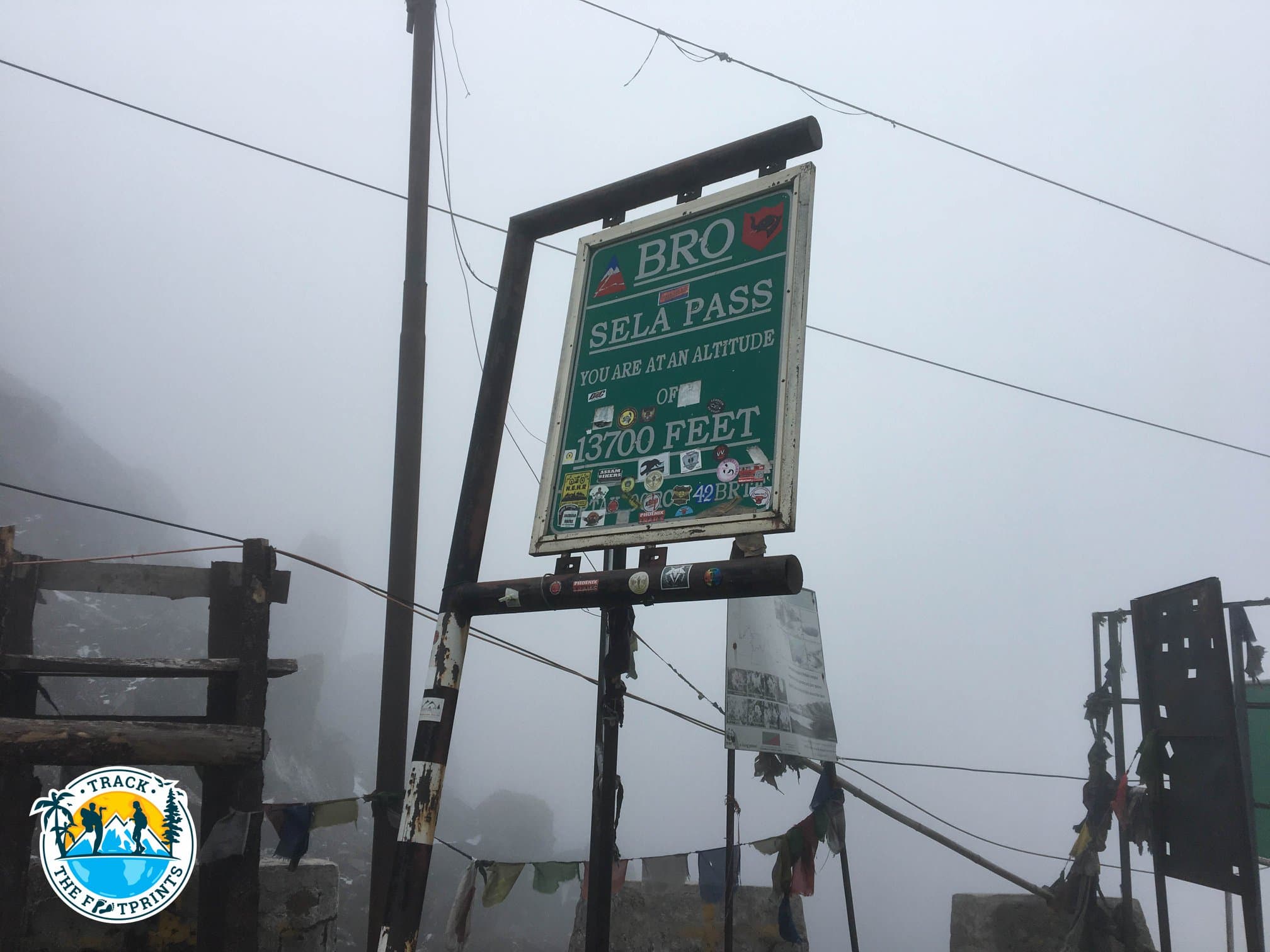 Sela Pass ... freezing!