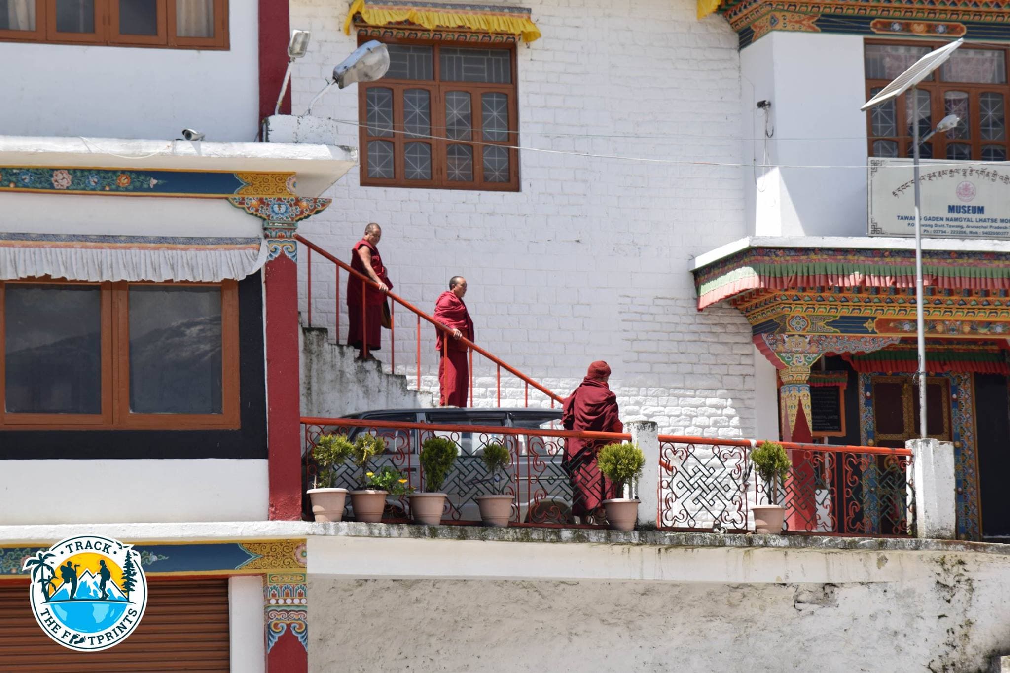 Monks in Tawang Monastery