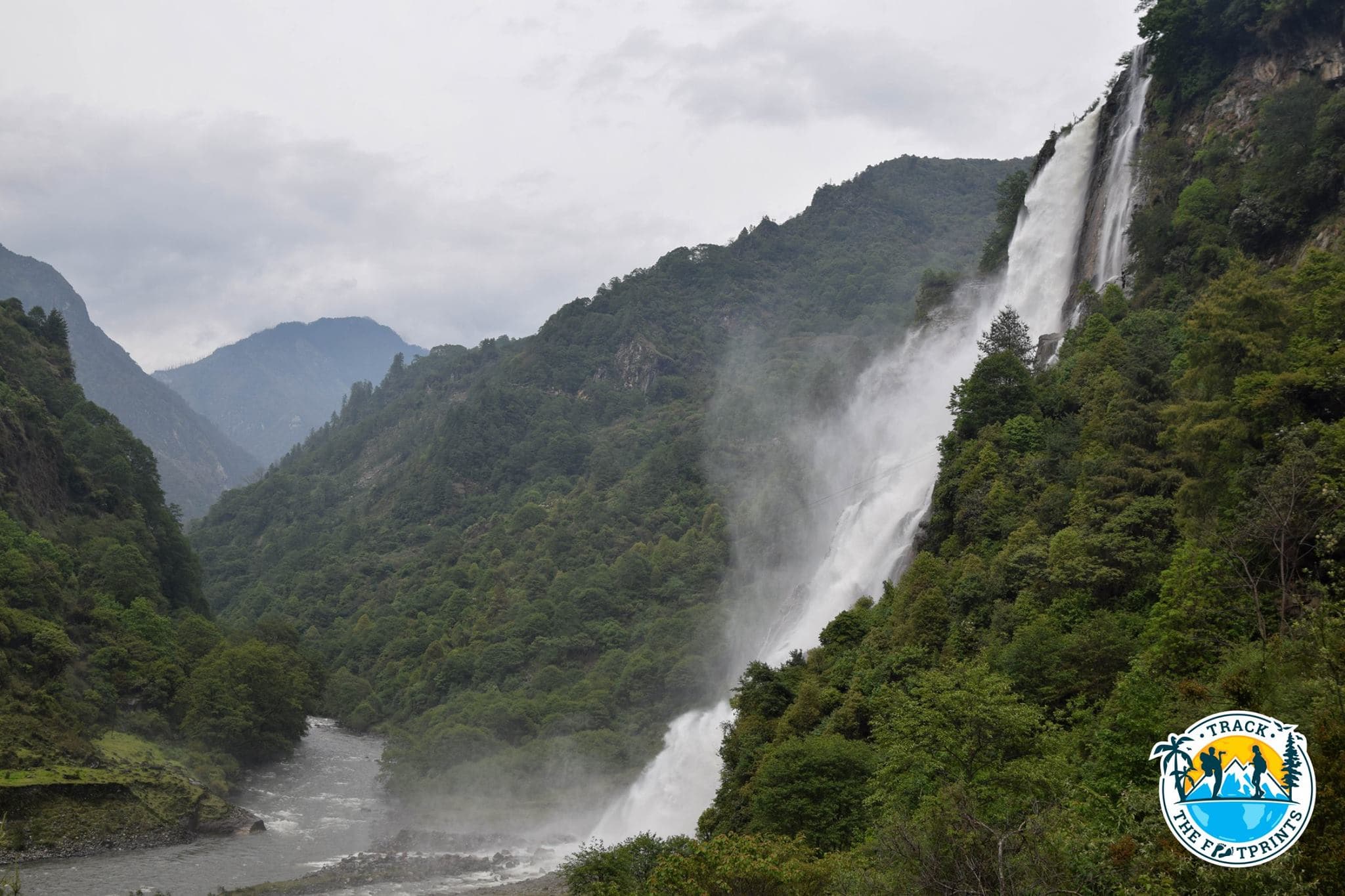 Waterfall near Jang, Arunachal Pradesh