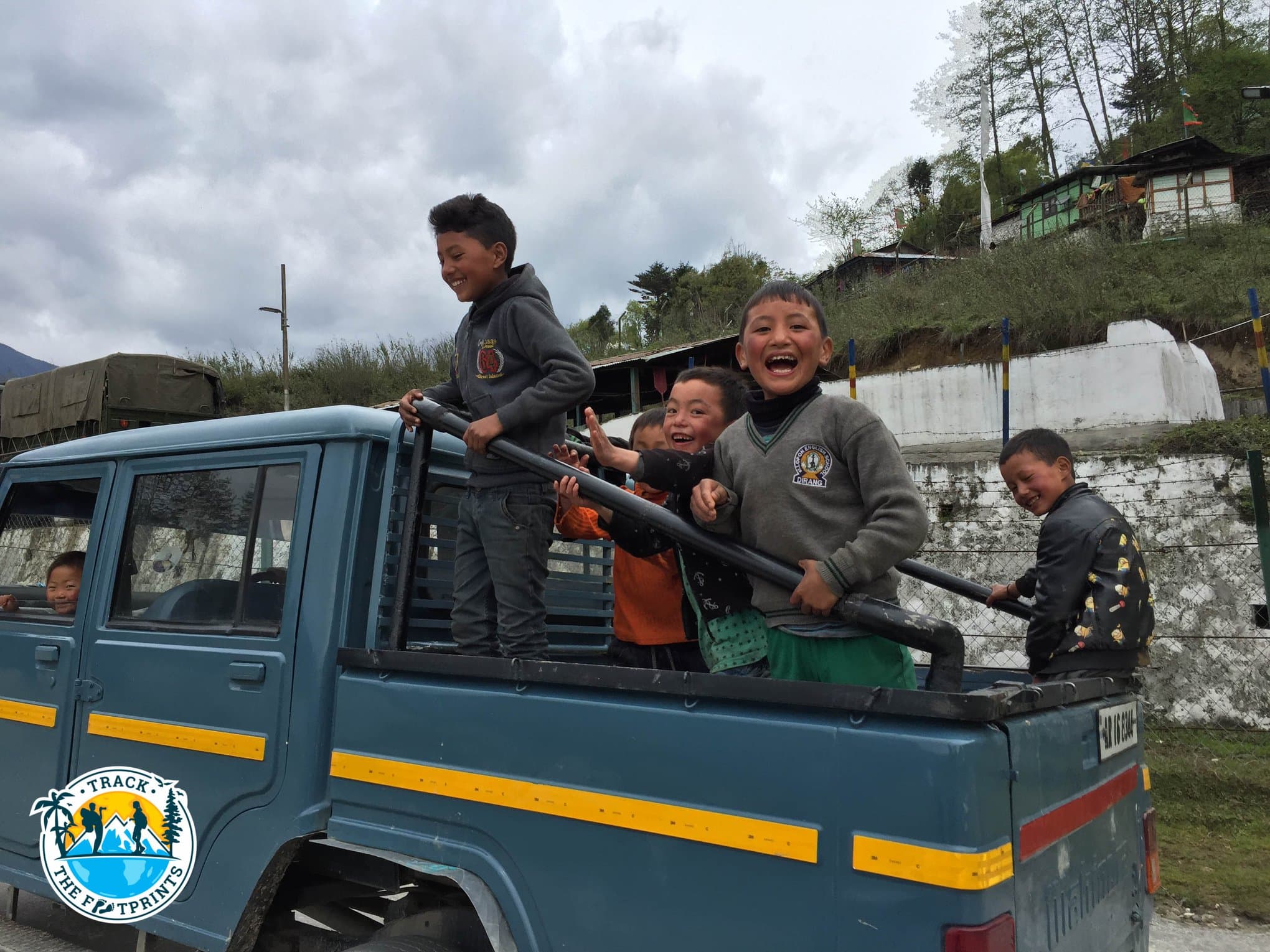 Happy kids of Arunachal Pradesh