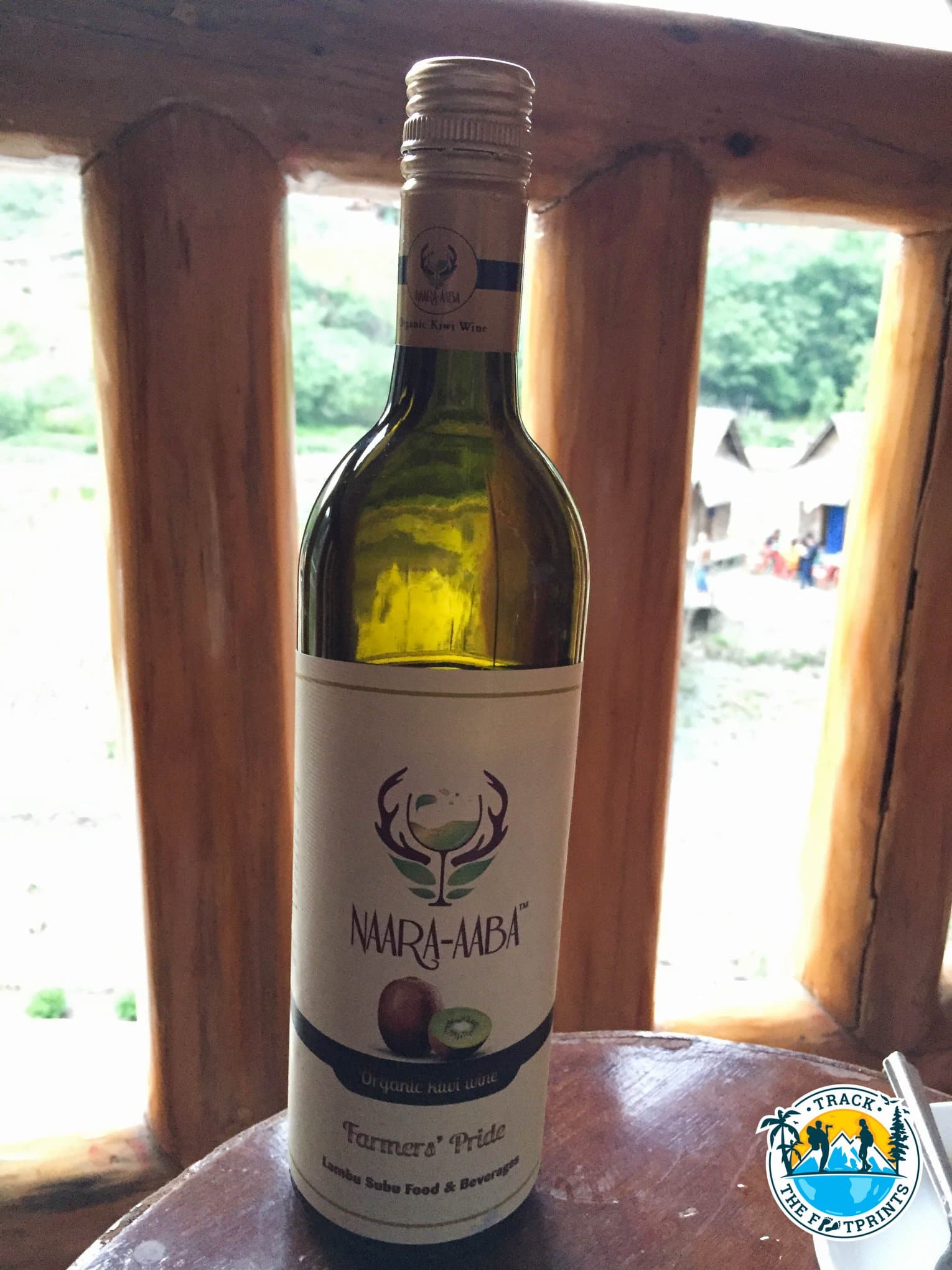 The Kiwi wine bottle we drank ;-)