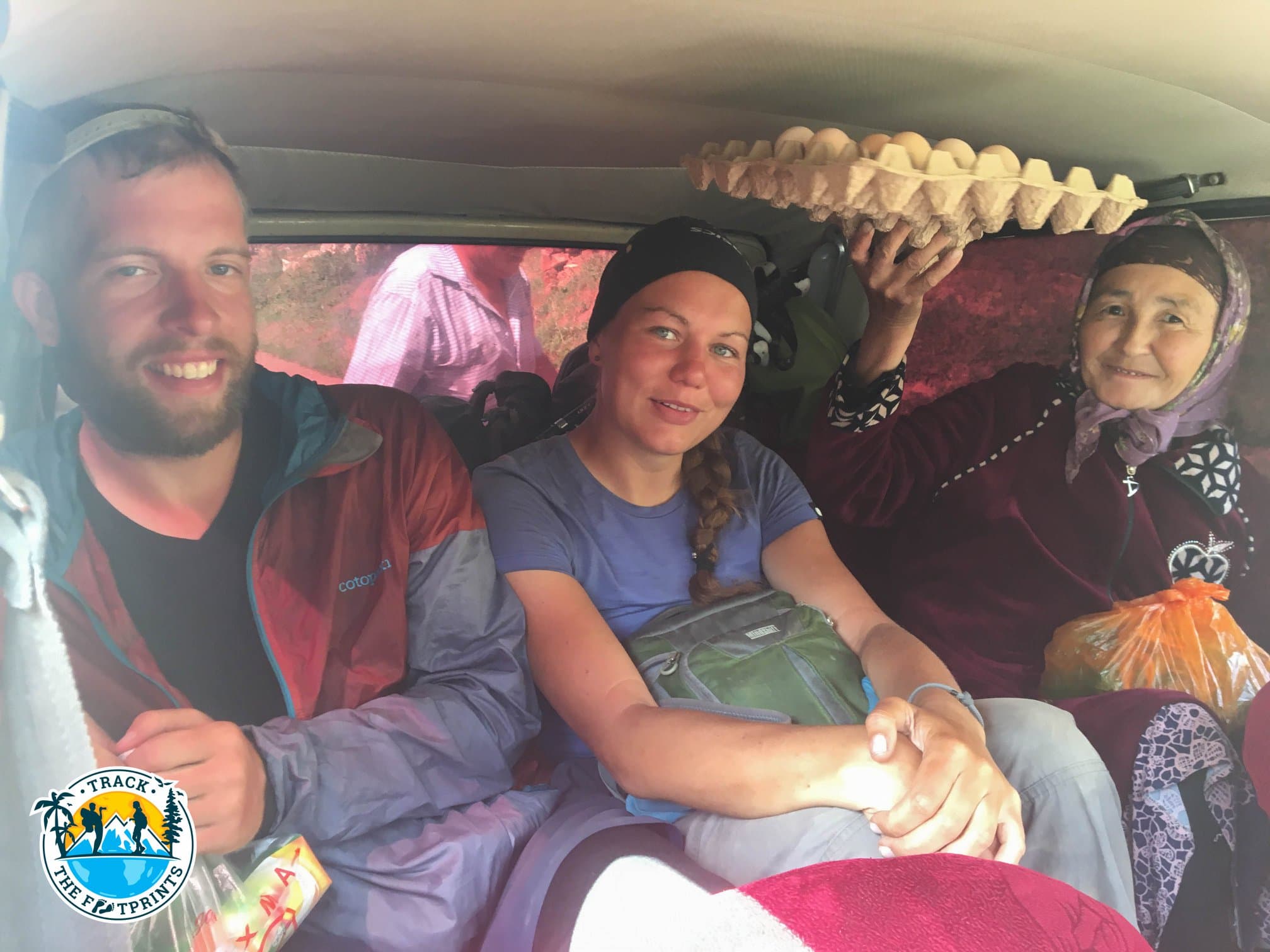 Our jeep to skip a few kilometers of road — Heights of Alay Valley trek