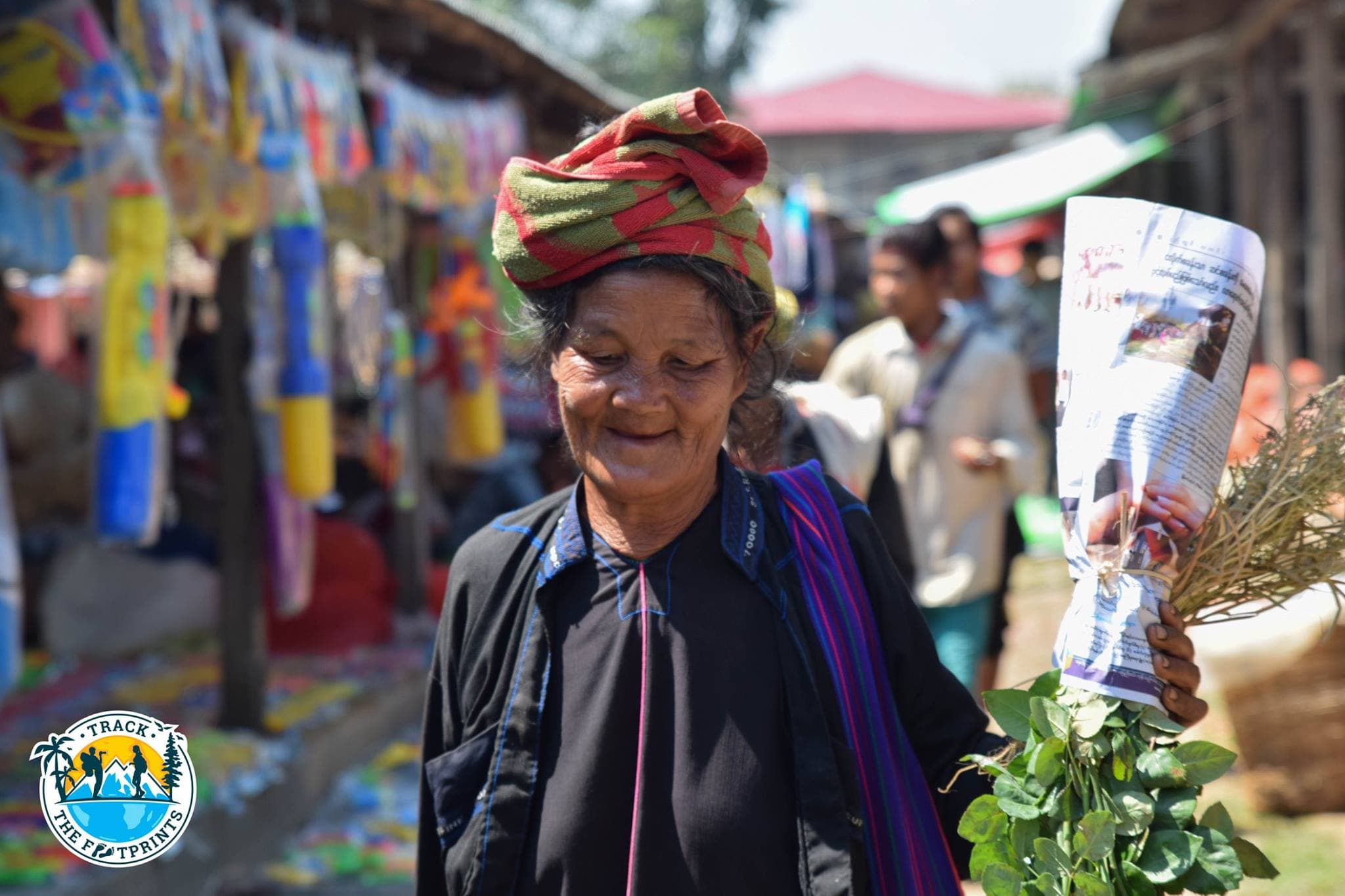 Nice lady in the market