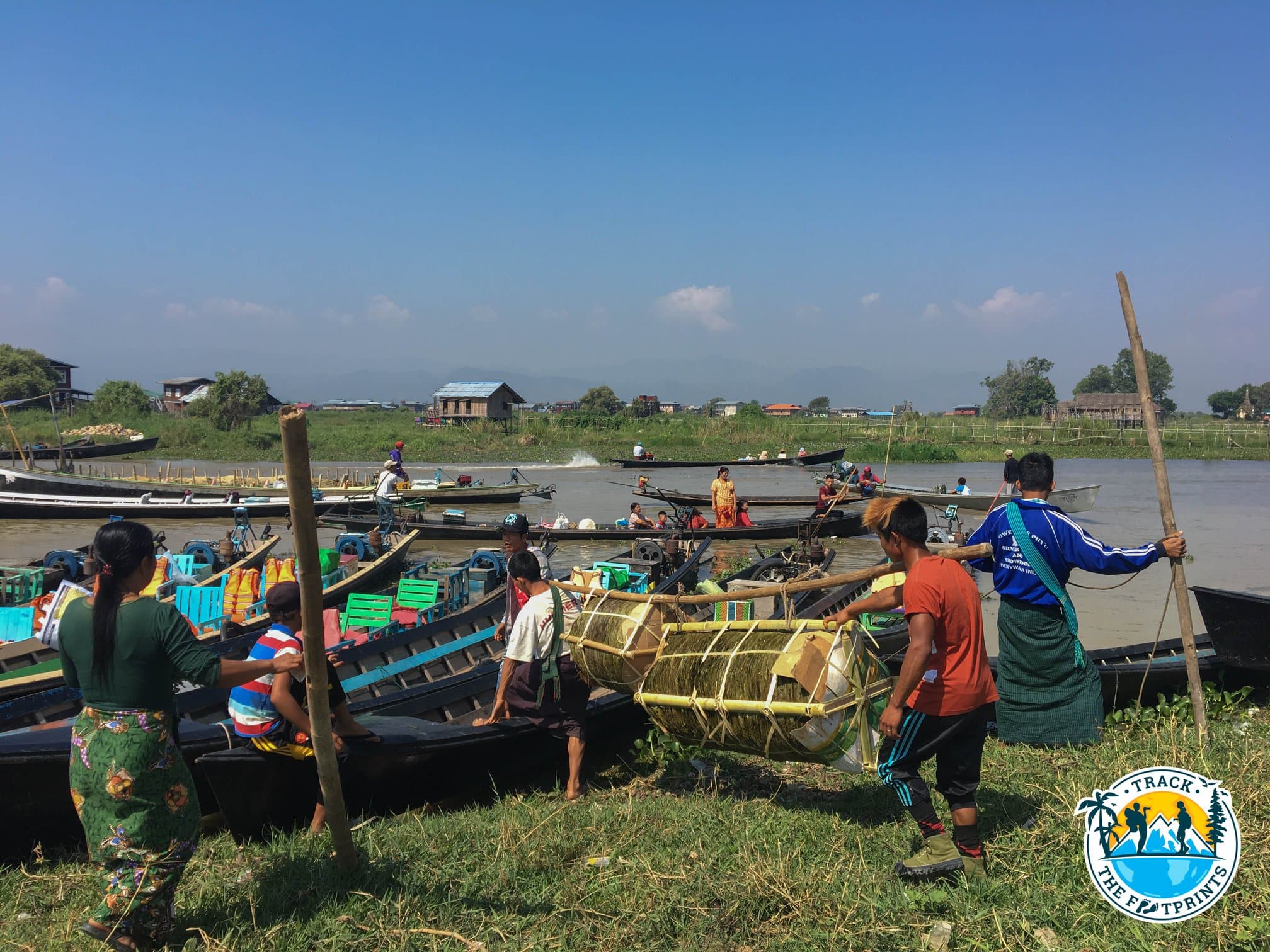 Market on Inle Lake