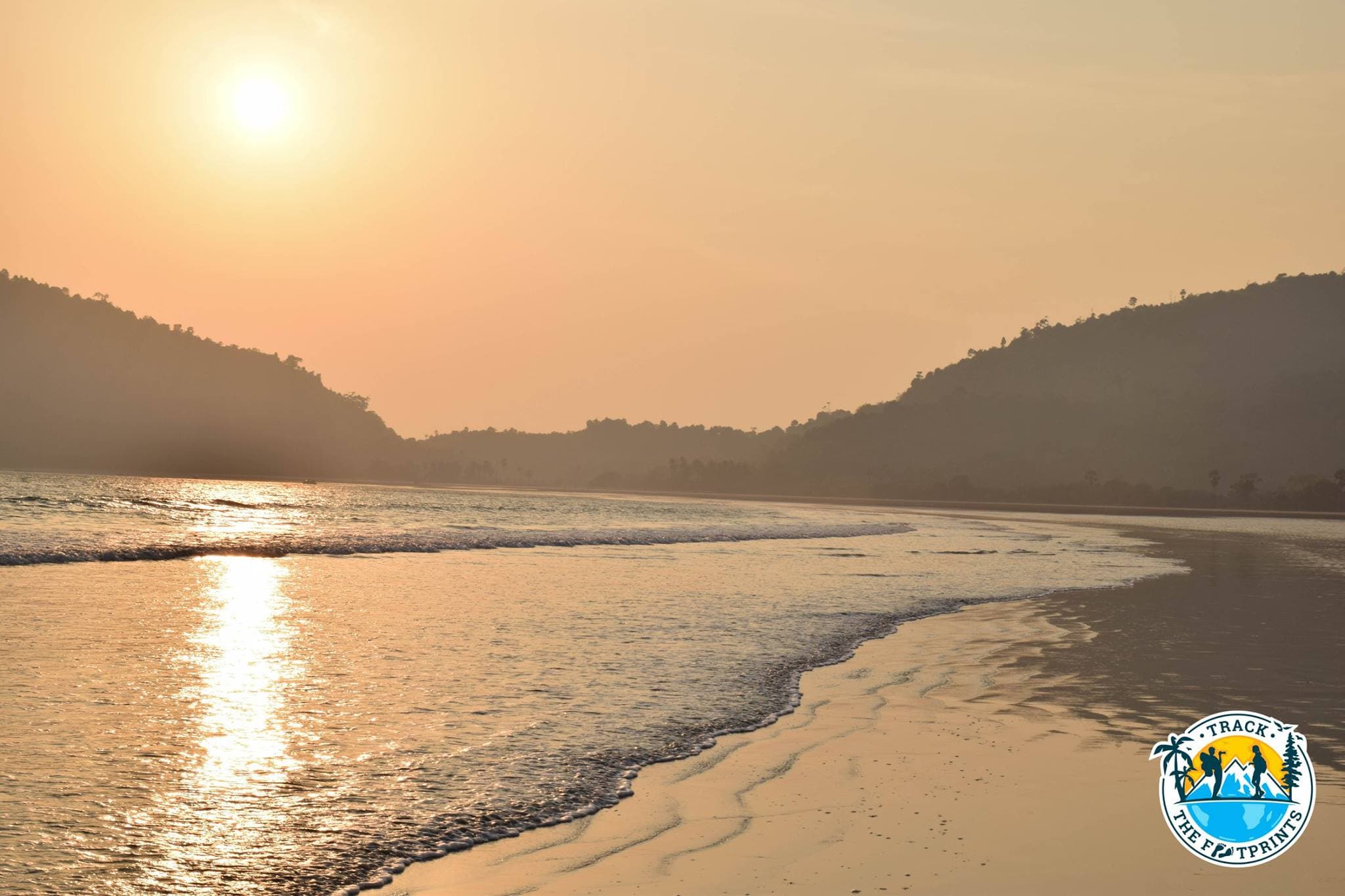 Sunset at Myin Kwa Aw Beach