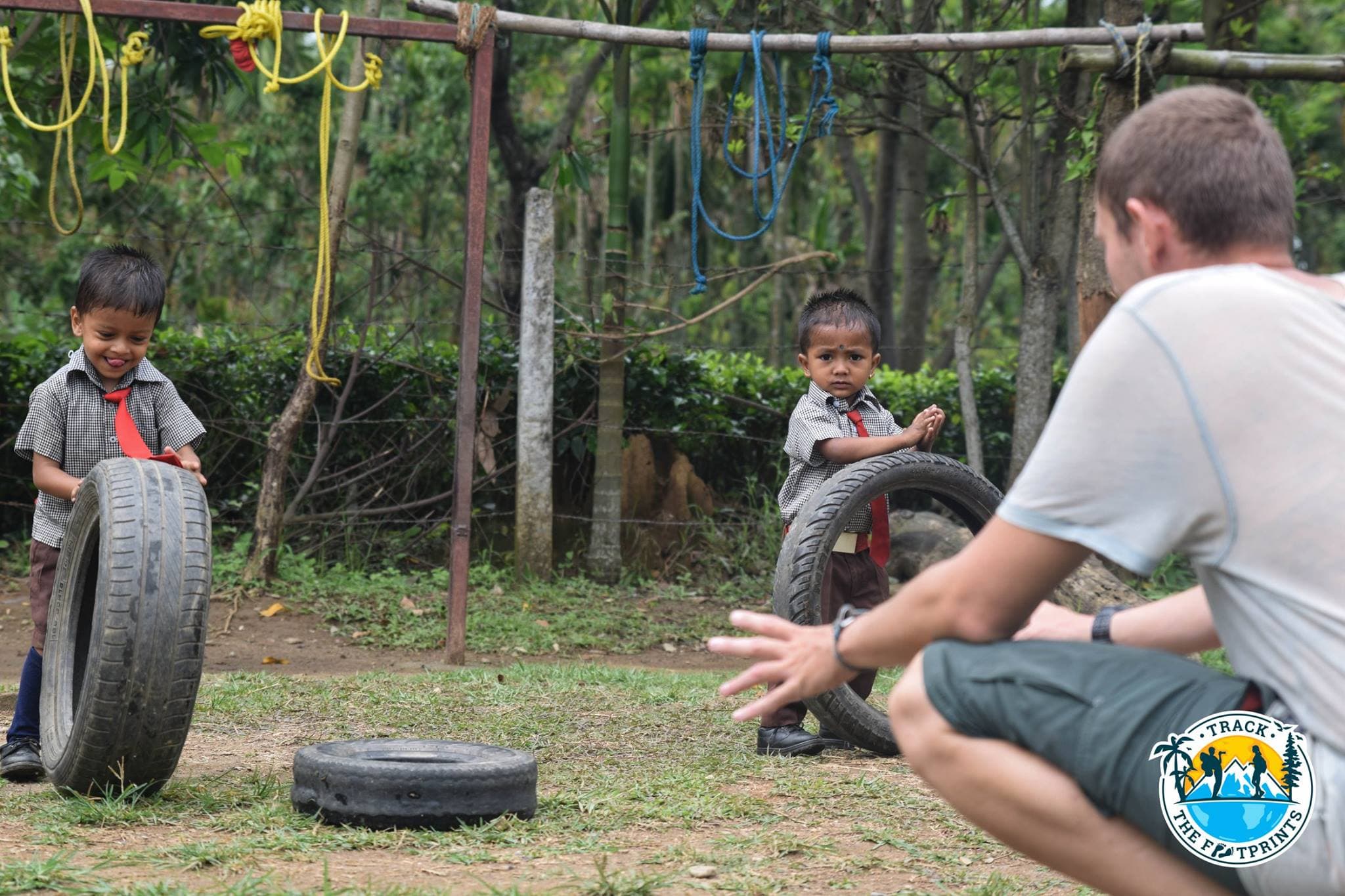 Amazing kids close to Kakarbhitta