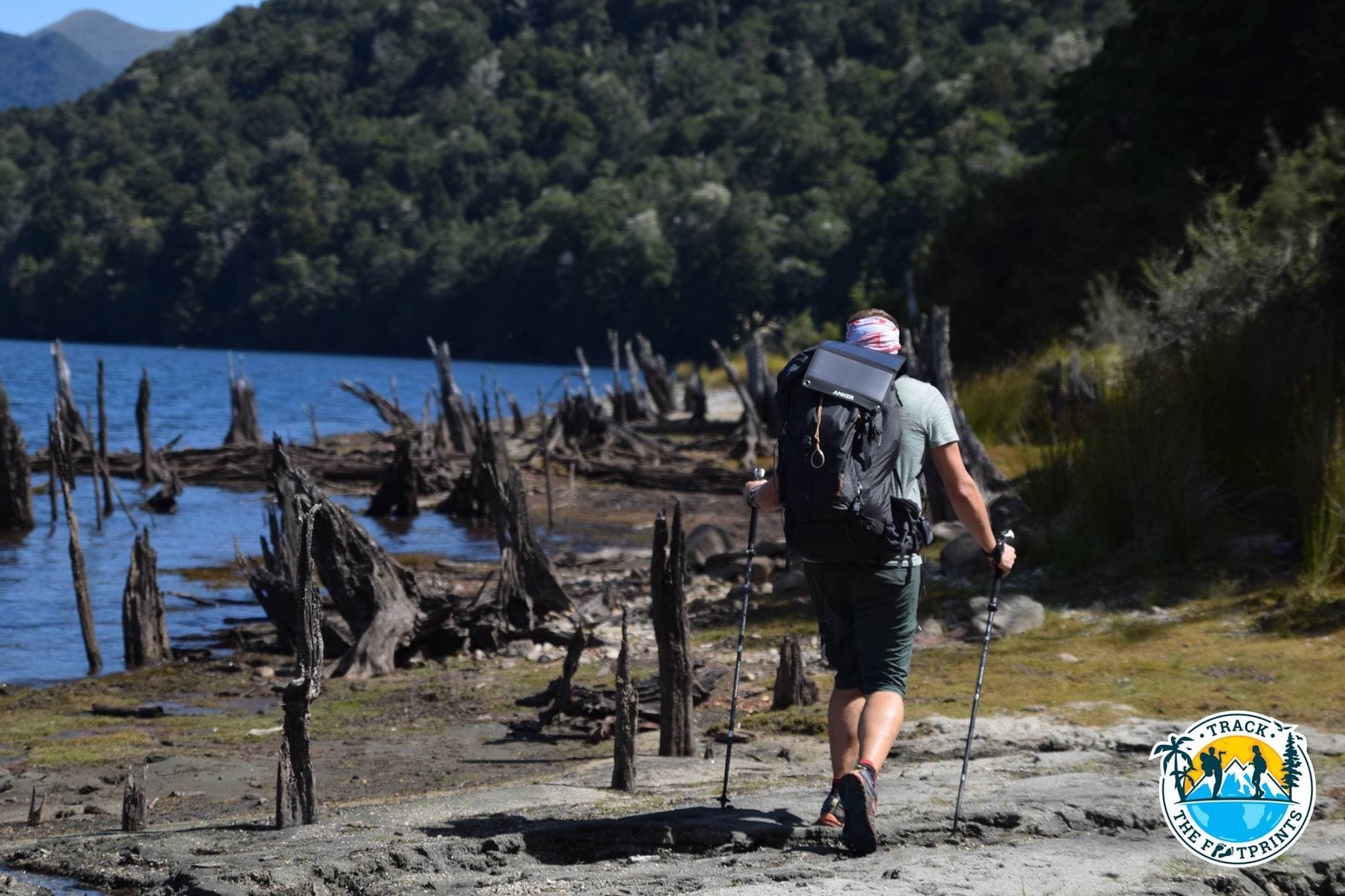 William and his famous shortcuts at Fiordland National Park & Lake Monowai