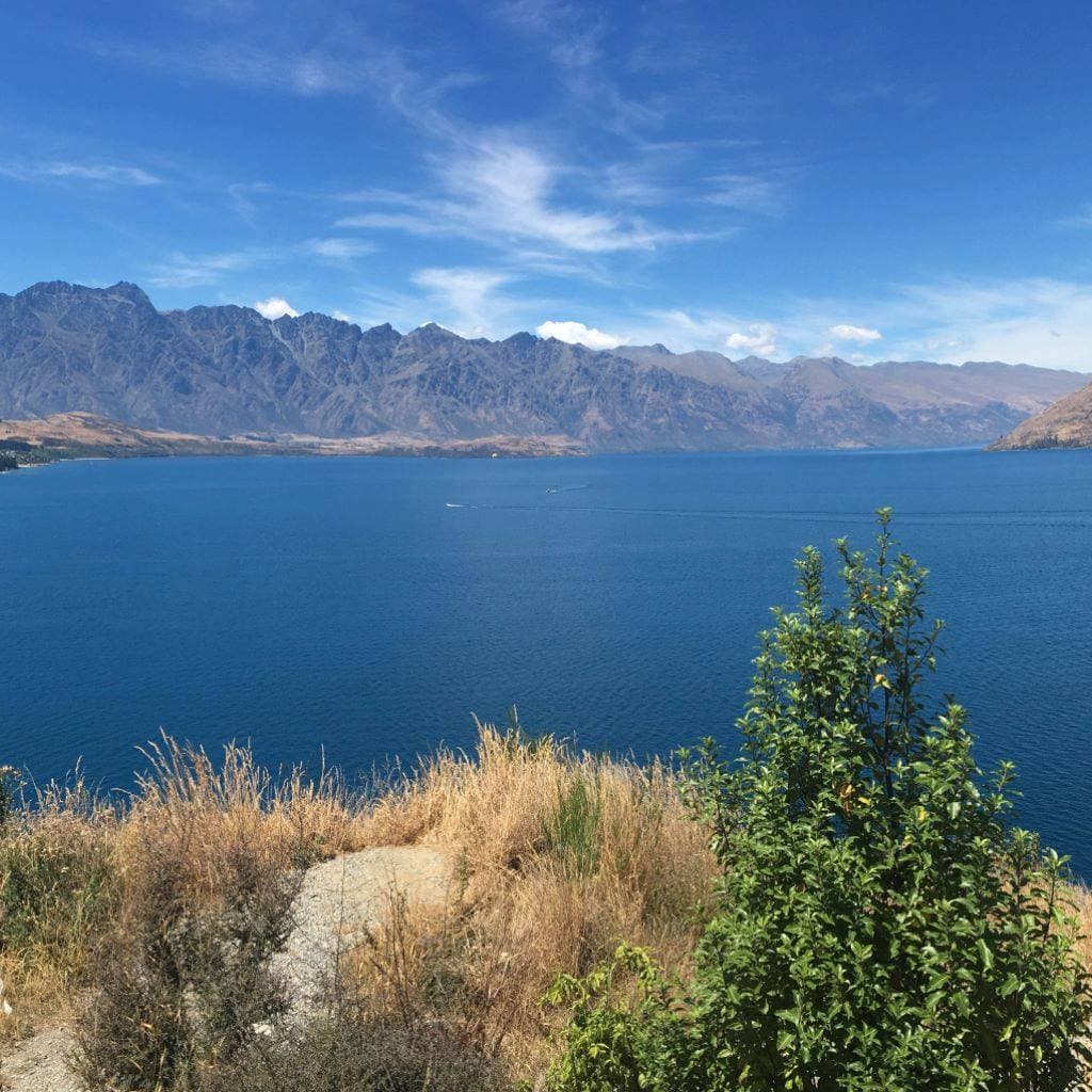 Augustina and Lake Wakatipu