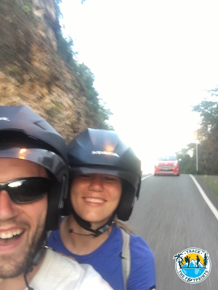 Selfy on the scooter (safe safe!)